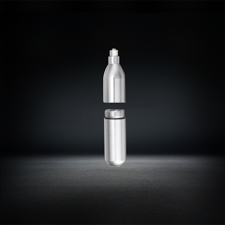 ULTRAFORCE 16g Refillable Co2 Cartridge with 3/8 thread