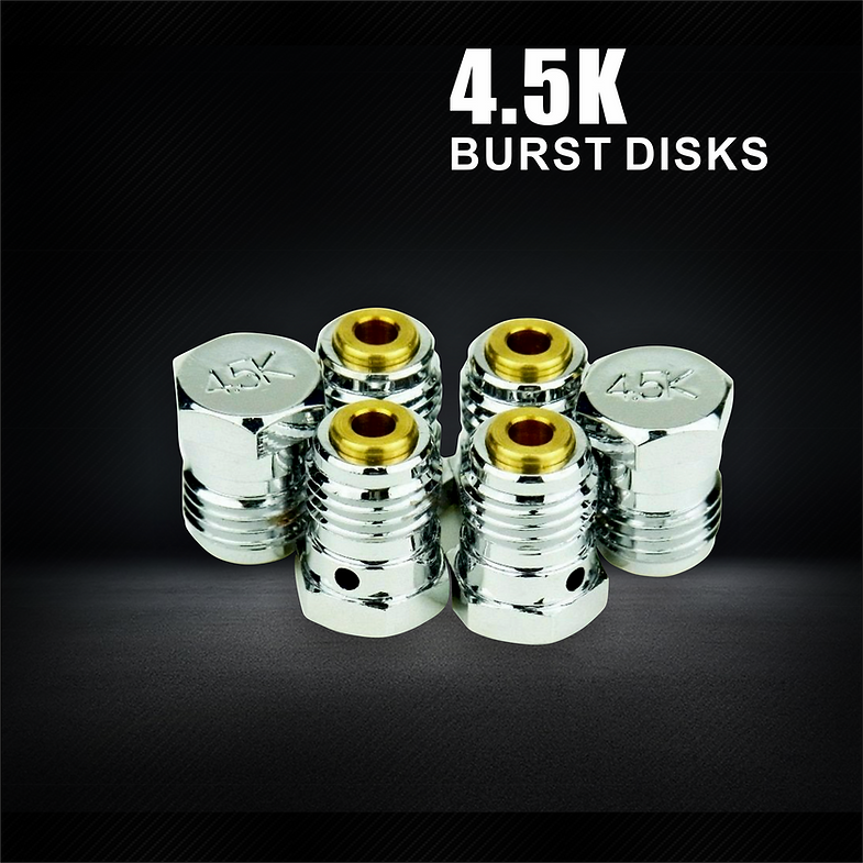 Tank Regulator Valve Burst Disk 4.5K