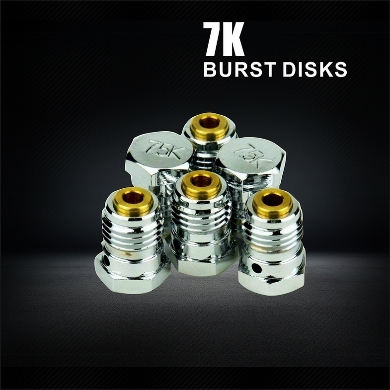 Tank Regulator Valve Burst Disk 7.5K