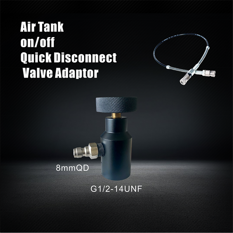 ULTRAFORCE Paintball HPA PCPCylinder Valve Adaptor