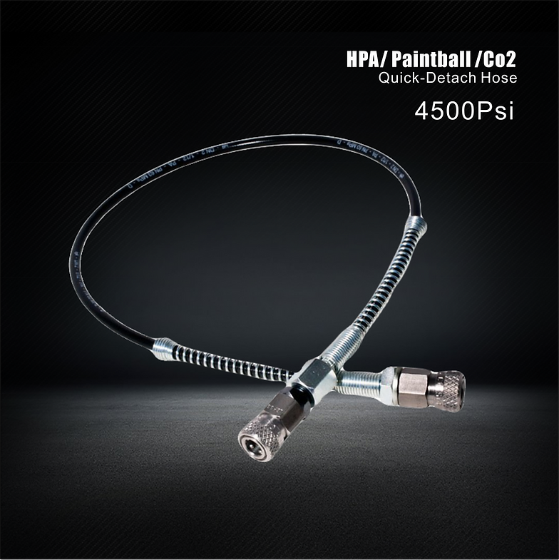 ULTRAFORCE Paintball HPA Quick Disconnect Hose 4500psi
