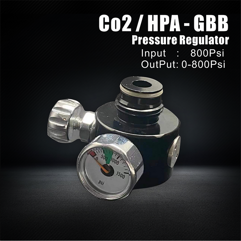 ULTRAFORCE Paintball HPA Pressure Regulator 0-800psi