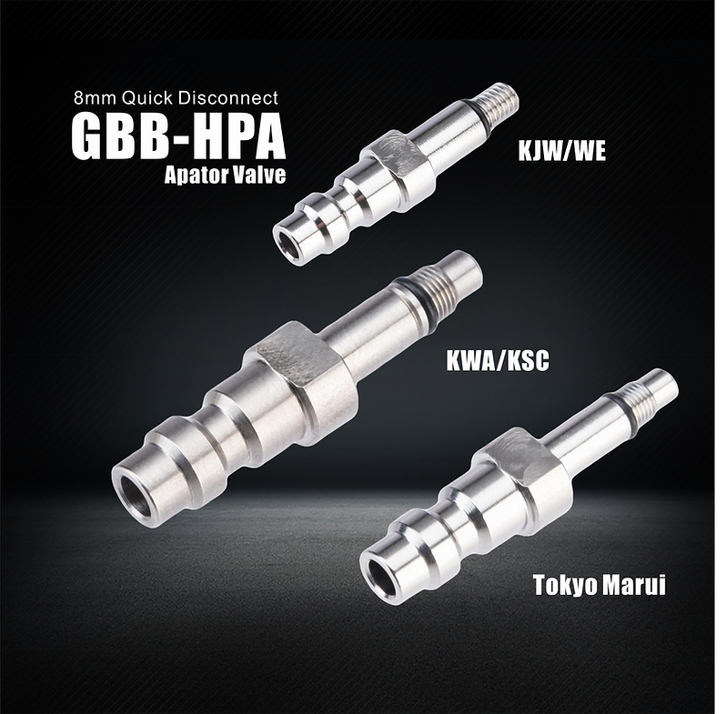 หัววาล์วแปลง HPA สำหรับ GBB โดย