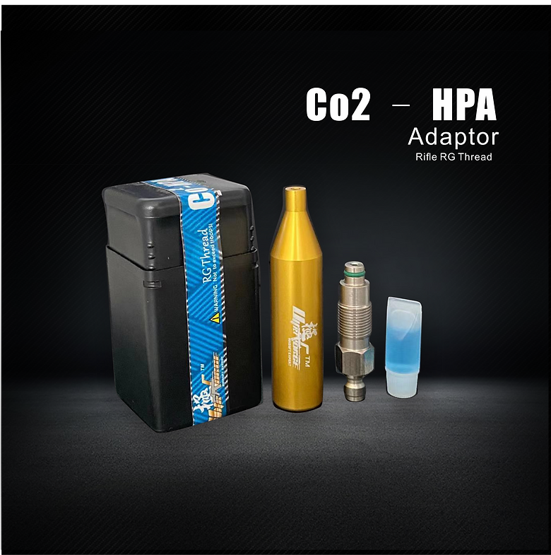 CO2-HPA Rifle Adaptor RG Thread
