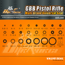 MULTI BRAND AIRSOFT SEAL O-RING SET