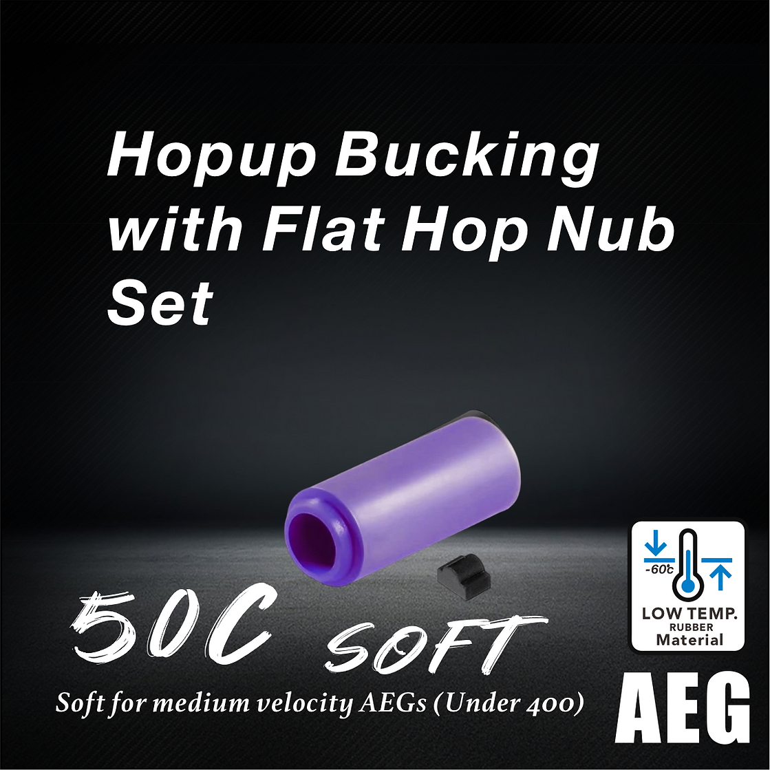 AEG Hop-Up Bucking-Soft with Flat Hop Nub