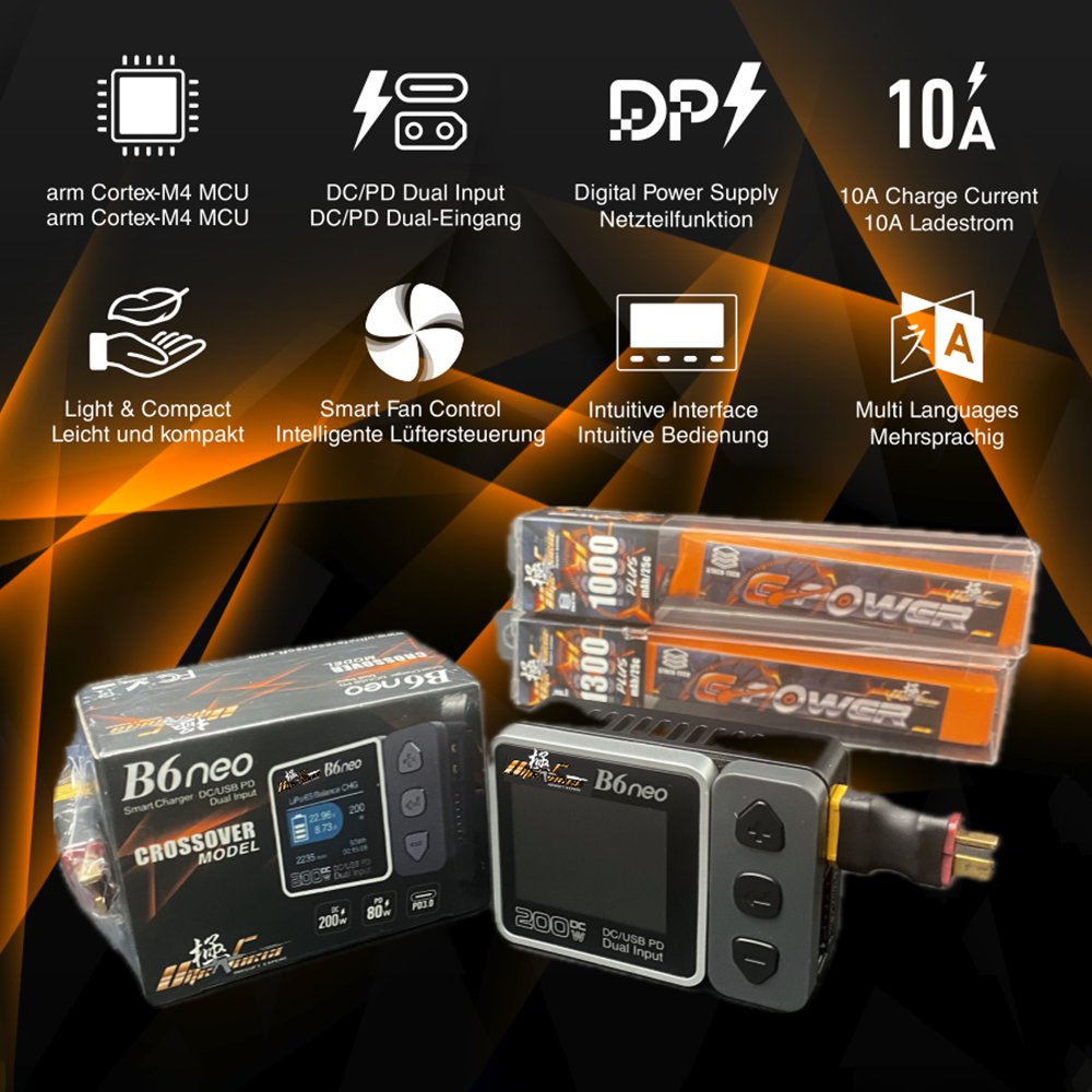 Ultraforce Airsoft Mini B6 Neo Balance Smart Charger