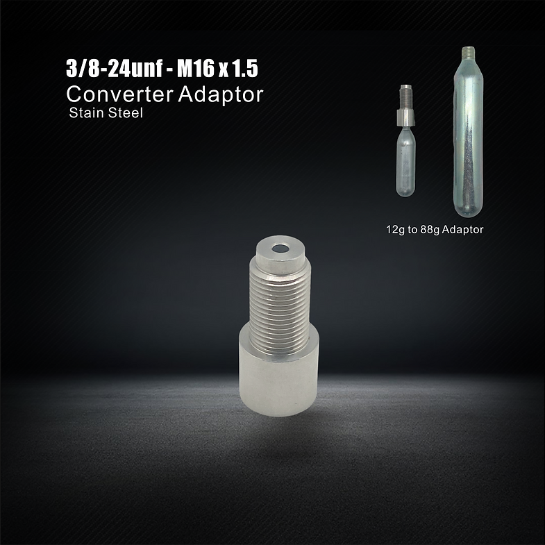 88 to 12g Co2 Cartridges Converter Adaptor
