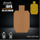 IDPA 6mm Airsoft Shooting Cardboard-50pcs