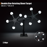 เป้ยิงโลหะดาวเท็กซัสหมุน Texas Star Rotate Metal Shooting Target