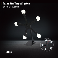 เป้ยิงโลหะดาวเท็กซัสหมุน Texas Star Rotate Metal Shooting Target