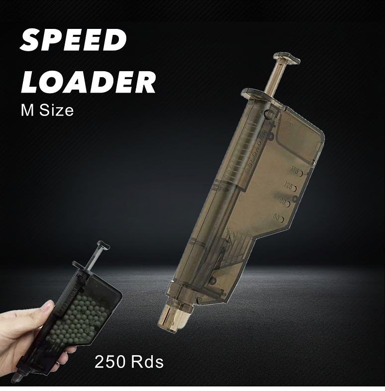 ULTRAFORCE Airsoft 6mm BBs Loader 250rds-M Size