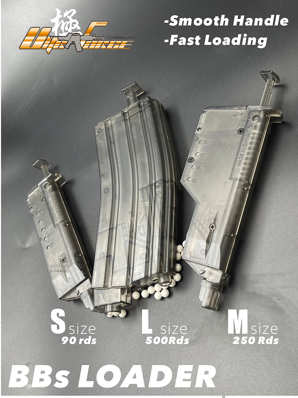 ULTRAFORCE Airsoft 6mm BBs Loader 250rds-M Size
