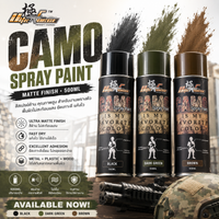 ULTRAFORCE Camo Spray Paint  500ML Sand/Olive Green/Brown/Black