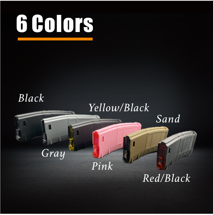 Polymer 250rds Mid Cap Magazine for Airsoft M4 AEG