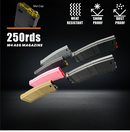 Polymer 250rds Mid Cap Magazine for Airsoft M4 AEG