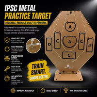 IPSC Metal Practice Target