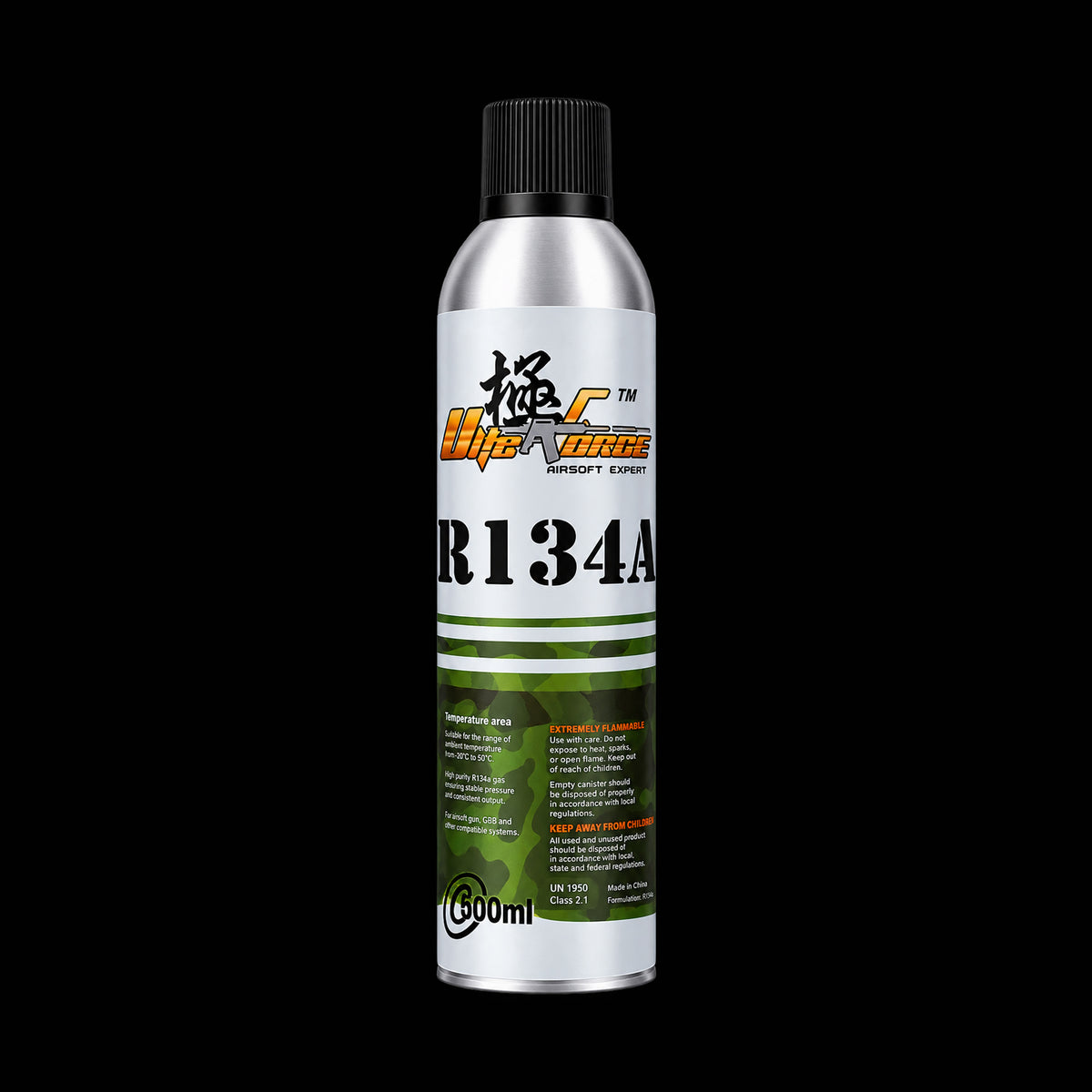 ULTRAFORCE R134A GAS 6.5KG / 9KG