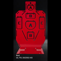 IDPA เป้าโลหะ 42 x 26 CM. - สีแดงหรือสีน้ำเงิน
