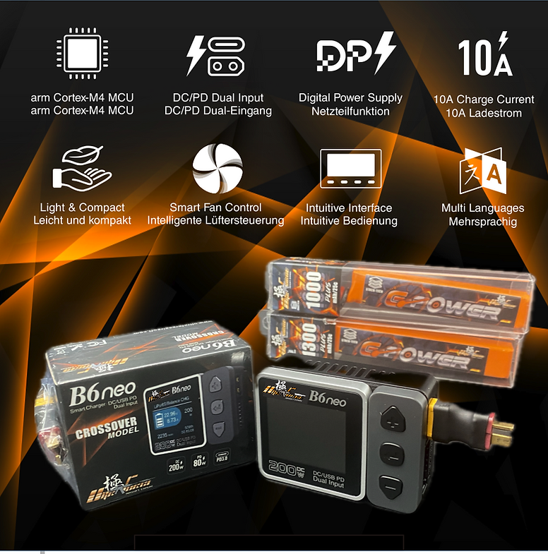 Ultraforce Airsoft Mini B6 Neo Balance Smart Charger