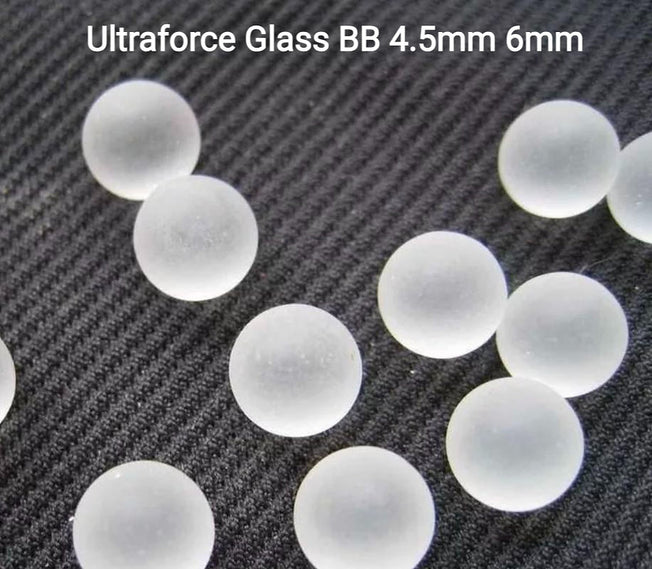 ULTRAFORCE Glass BBs OP Grade 4.5mm 6mm Target Practice