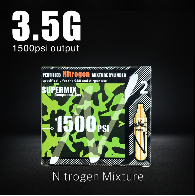 ULTRAFORCE SUPERMIX N2 Mixture Cartridges 1500psi
