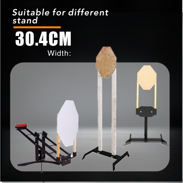 Premium IPSC 6mm Shooting Cardboard Targets-50pcs