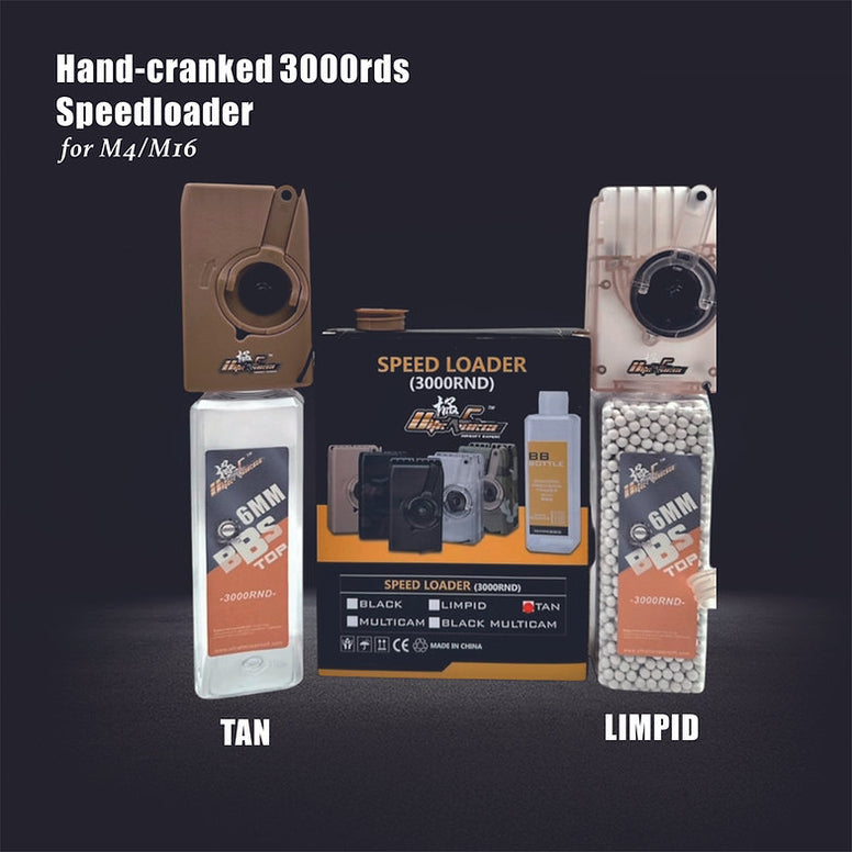 ULTRAFORCE Hand Cranked 3000rds Speedloader for M4/M16